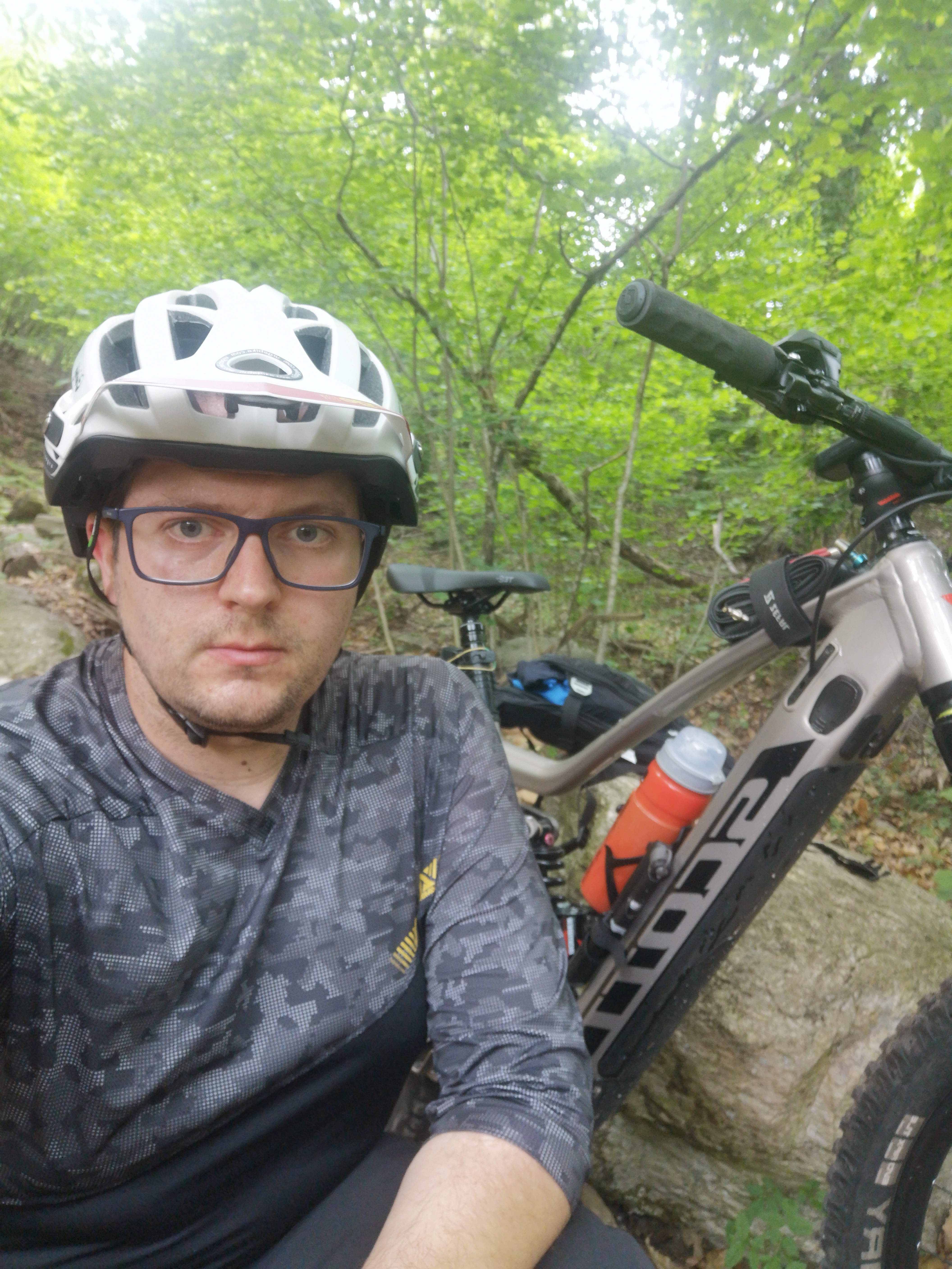 accompagnatore di mountain bike Lorenzo Marsico